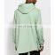 2017 Autumn Custom Made High Quality Men 100% Cotton Pullover Hoodie With Zippered Pocket