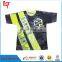 Sublimated dry fit 100%Polyester T-shirts custom breathable quick dry men's short sleeve t-shirts