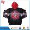 Men's 100% breathable polyester Jersey /subliamtion hooded sweatshirt /custom hoodie top for free design