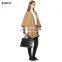 2017 wholesale winter ladies womens hooded oversized manmake wool poncho sweater