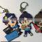 Custom Flexible soft PVC keychain custom promotional gift keychain as rubber key chain/plastic key chain