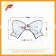 fancy zinc alloy butterfly shape belt buckle with enamel and rhinestones for lady's belt