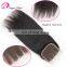 Qingdao hair factory Hot selling top brazilian hair lace closure with baby hair