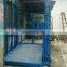 7LSJD Shandong SevenLift warehouse hydraulic guide chain 3 floor cargo vertical lift platform elevator