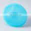 Best beauty skin device electric vibration cleansing silicone sonic facial cleaner brush