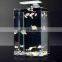 Wholesale Mini aquarium acrylic fish tank office table Home Decor