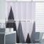 Fashion Design Polyester Waterproof Printing Bathroom Curtain Customize Designer Bath Curtain/Shower Curtain