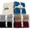 Jacquard flannel reverse to sherpa blanket cozy fleece throw