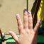 Cute Kids nail stickers Premium Quality Non-toxic nail polish sticker simple easy kids press on nails art