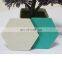10*10cm 5mm thickness green color felt coaster cup mat
