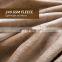 100%Polyester Solid Camel Color Plain Dyed Plush Fleece Throw Blanket in Bulk