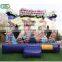 Cartoon moonwalk inflatable bouncer jumping bouncy castle bounce house