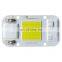 Factory Price AC100-130V 50W Driverless Led Cob Chip White Warm White Full Spectrum