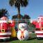 Cheap 20ft Tall Christmas Inflatable Snowman Decoration for Yard Mall