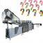 100-400 kg per hour automatic rainbow swirl lollipops candy cane making machine