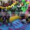 Banzai sidewinder falls inflatable water park pool slide & cannons