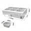 Gastronorm Equipment Wet Well Electric Bain Marie Warming Station / Restaurant Equipment