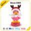 Novelty plastic pvc animal figurines for Christmas promotional