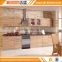 Melamine wood kitchen cabinet in low price