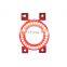 Red light Hot sale modified angel eyes car LED DRL Daytime Running Light Daylight fog Lamp for honda civic
