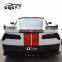 Beautiful and hight quality auto tuning accessories body kit suitable  for Chevrolet Corvette carbon fiber wing spoiler