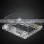Transparent splash-proof box Type 86 two-position socket waterproof socket cover with lock one-piece waterproof box