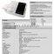 Portable 7 inch Touch Screen 12 lead Electrocardiograph 6 Channel ECG Machine for use