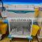 New design medical mobile IV treatment ABS trolley for nursing use