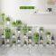 Wood MDF Flower Pot Stand Flower Rack for Living Room