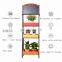 Creative Blackboard Flower Stand Collapsible Flower Frame Solid Wood Balcony Pots Shelf