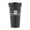 18/8 Stainless Steel Double Wall Vacuum Insulated Coffee Cup Lid Stainless Steel with Custom Logo
