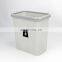 Indoor And Outdoor Space Saving Plastic Dustbin