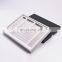 Private label custom luxury marble sample brochure showing quartz display stand mineral stone sample catalog book