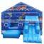 Hot selling sea world style inflatable bouncer house slide combo for kids