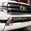 Защитник переднего бампера из ABS для Land Cruiser LC200 2016 2017 2018 2019 2020. Комплекты для кузова белого и черного цвета