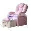 High-quality modern design nail equipment chair pedicure sofa adjustable  with massage pedicure sofa