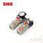 SNS pneumatic AFC/BFC Series F.R.L combination air Source treatment unit filter regulator lubricator