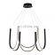 Modern Minimalist U Shape LED Pendant Light Living Room LED Chandelier Dining Room Bedroom Luxury Hanging Lamp