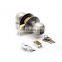 Satin stainless steel cylindrical round knob set entry privacy cylinder lockset door lock, cheapest cerraduras