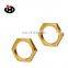 Jinghong Special Material Copper DIN936 Brass Hex Thin Nut