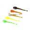 JOHNCOO Fishing Floating Fishing Lure TPR Soft Silicone Lure 52mm 0.85g Soft Bait 12pcs Swimbait  Lure