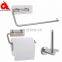 Silver Color Custom Factory Lavatory Tissue Paper Toilet Roll Holder
