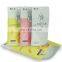Stand up pouch customied printing snack packaging bag with clean window zipper lock bag dry fruit packaging bag