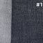 13.5oz Cotton Slub Right Twill Denim Brushed Black Selvedge Denim W28462B-1