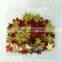 20g Packing Cross Shape Metallic Confetii in Corlorful WITH Artificial Floral Shape for Christmas