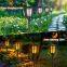 Solar flame lamp