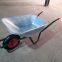 galvanized tray wheel barrow 100 liter of garden trolley hand truck