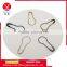Good Use Pear Safety Pins With Four Color: Silver, Black, Golden,Copper Black
