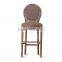 RCH-4010 Antique Louise Ghost Chair Wooden Bar Stool High Chair