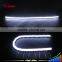 Cotton light universal flexible led drl/ daytime running light white&yellow turning light